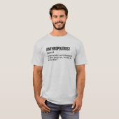 Anthropologie Nerd Funny Definition Shirt (Vorne ganz)