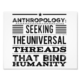 Anthropologie: Suche nach universellen Fäden Fotodruck