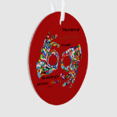 Anthropologie-Verzierung Ornament (Vorderseite)