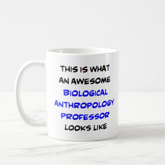 Anthropologieprofessor, phantastisch kaffeetasse (Links)
