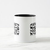 Anthropologin Dog Lover Tasse (Zentrum)