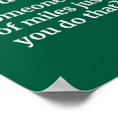 Anthropologin - Funny Definition Poster (Ecke)