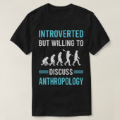 Anthropologin T-Shirt (Design vorne)