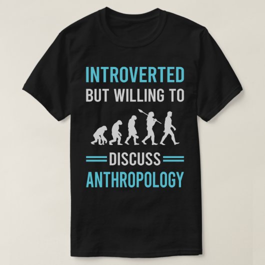 Anthropologin T-Shirt (Design vorne)