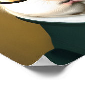 Anthropomorphe aristokratische Guinea Poster (Ecke)