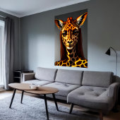 Anthropomorphe Giraffe | AI Art Poster