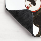 Anthropomorphe Katze Mousepad (Ecke)