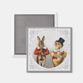 Anthropomorphe Singtiere Magnet (Vorderseite/Rückseite)