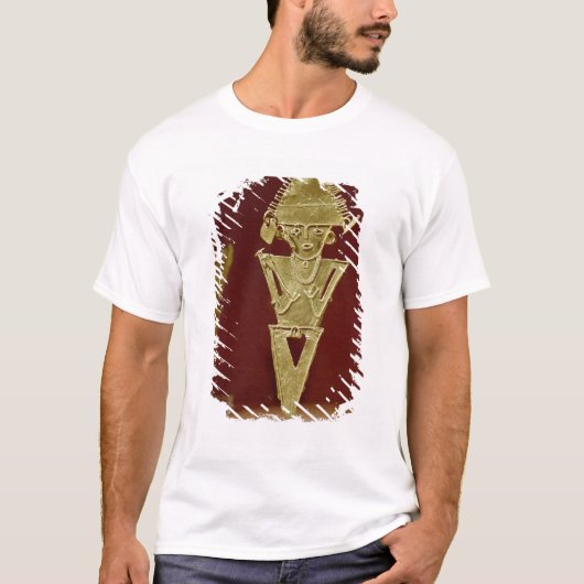 Anthropomorphe Zahl eines Kriegers T-Shirt (Vorderseite)