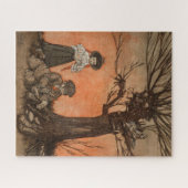 Anthropomorpher Baum von Charles Folkard Puzzle (Horizontal)