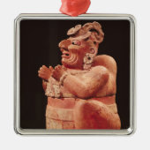 Anthropomorpher Censer, von Guatemala Ornament Aus Metall (Vorne)