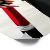 Anthropomorpher cooler Panda Assassin | Art der AI Poster (Ecke)