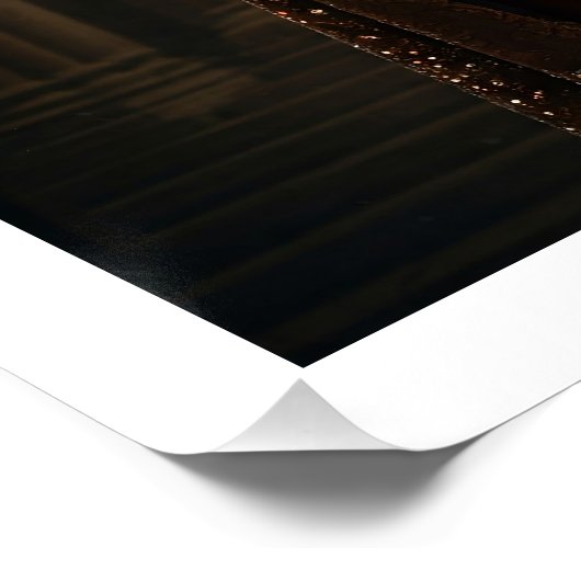 Anthropomorpher Fox im Schloss Poster (Ecke)