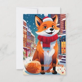 Anthropomorpher Fuchs Einladung