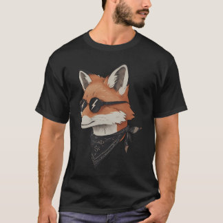 Anthropomorpher Fuchskopf T-Shirt