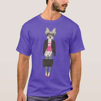 Anthropomorpher Hund 7 T-Shirt