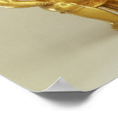 Anthropomorpher Limoner Kolben Poster (Ecke)