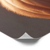 Anthropomorpher Tiger | Bodybuilder | Digitale Kun Poster (Ecke)