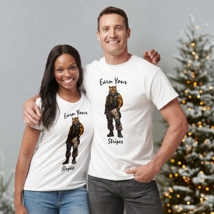 Anthropomorpher Tigersoldat – Taktischer Krieger T-Shirt