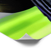 Anthropomorphes cooles Kaninchen Soldier | Art der Poster (Ecke)