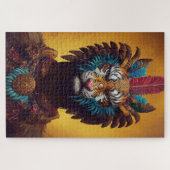 Anthropomorphes Tiger-Puzzle Puzzle (Horizontal)