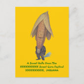 ANTHROPOMORPHIE ~ ANTIQUE CORN MAN Image~ POSTCARD Postkarte (Vorderseite)