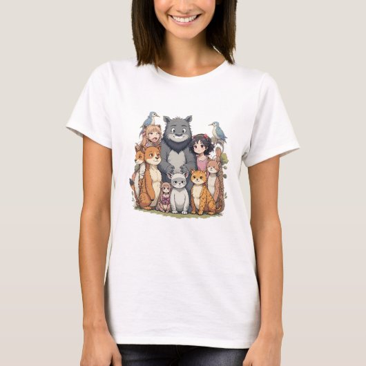 Anthropomorphie T-Shirt (Vorderseite)