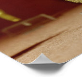 Anthropomorphische Figur eines Kriegers Poster (Ecke)