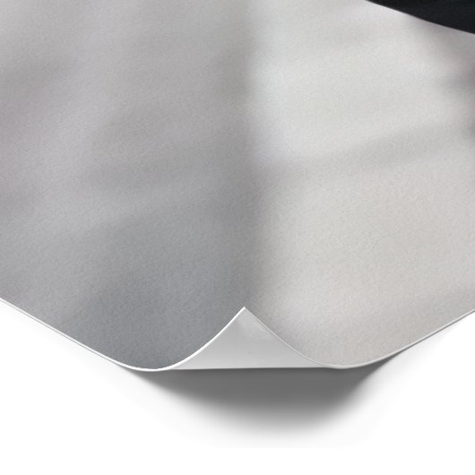 Anthropomorphisches cooles Panda in der Stadt | Ar Poster (Ecke)