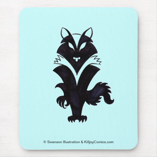 AnthroWolf Mousepad (Vorne)