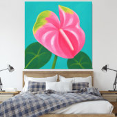 Anthuriensch painting leinwanddruck (Insitu (Schlafzimmer))
