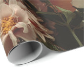 Anthurium and Tropical Floral Arrangement Geschenkpapier (Rolleneckpunkt)