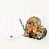 Anthurium and Tropical Floral Arrangement Notizblock (Innenseite)