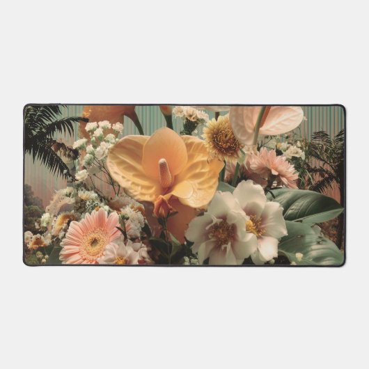 Anthurium and Tropical Floral Arrangement Schreibtischunterlage (Vorderseite)