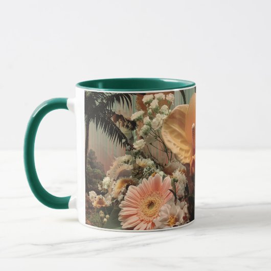 Anthurium and Tropical Floral Arrangement Tasse (Links)