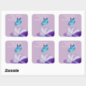 Anthurium Blume Foto Sticker Brautparty (Blatt)