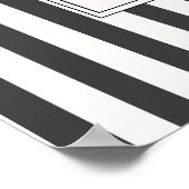 Anthurium Elegante Blume Botanisch Poster (Ecke)