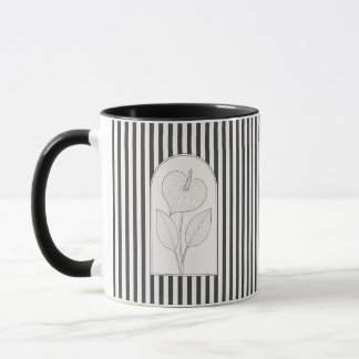 Anthurium Elegante Blume Botanisch Tasse