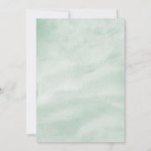 Anthurium floral Weditation Einladung (Rückseite)