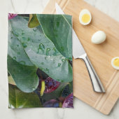Anthurium Geschirrtuch (Viertel Falte)