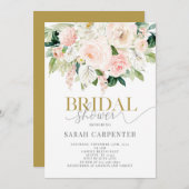 Anthurium Modern Bridal Dusche Einladung (Vorne/Hinten)