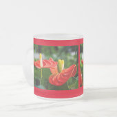 Anthurium Multi Mattglastasse (Vorderseite Links)