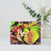 Anthurium Postkarte (Stehend Vorderseite)