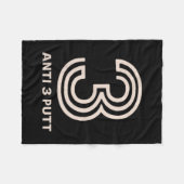 Anti 3 Putt  Fleecedecke (Vorderseite (Horizontal))