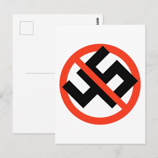 ANTI 45 POSTKARTE (Vorne/Hinten)