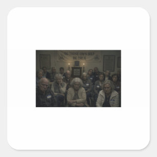 Anti AA — Elendes AA-Treffen Satire Aufkleber