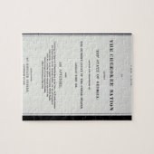 Anti-Abbau Fläche, durch Cherokee Nation, in der Puzzle (Horizontal)