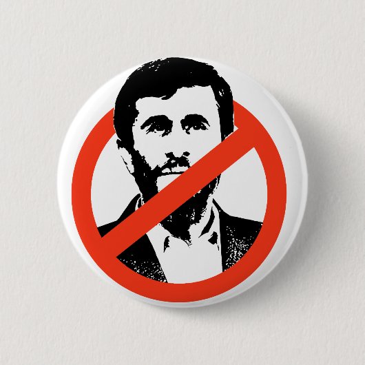 Anti-Ahmadinejad Button (Vorderseite)