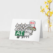 Anti AI Karte (Gelbe Blume)