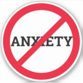 Anti-Angst Aufkleber (Vorderseite)